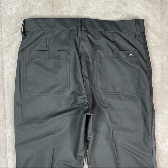 J Lindeberg Golf Pants Men 31X32 Black Troyan Regular Lightweight Performance - Picture 6 of 16